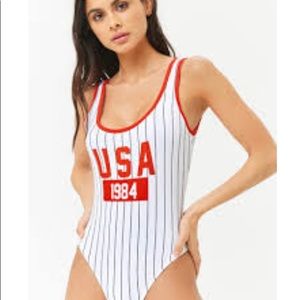 Forever 21 USA 1984 Swimsuit Cute New with tags